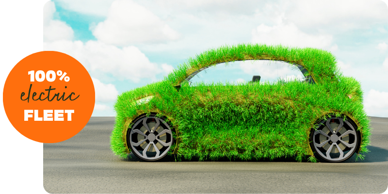 100 electric fleet