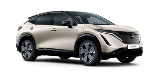 Nissan Ariya beige PNG